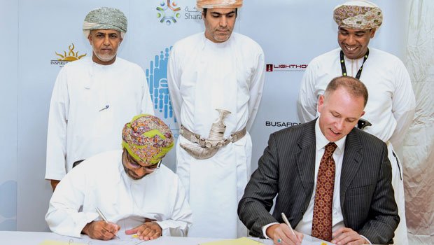 Bp Oman Signing Inspired Solutions